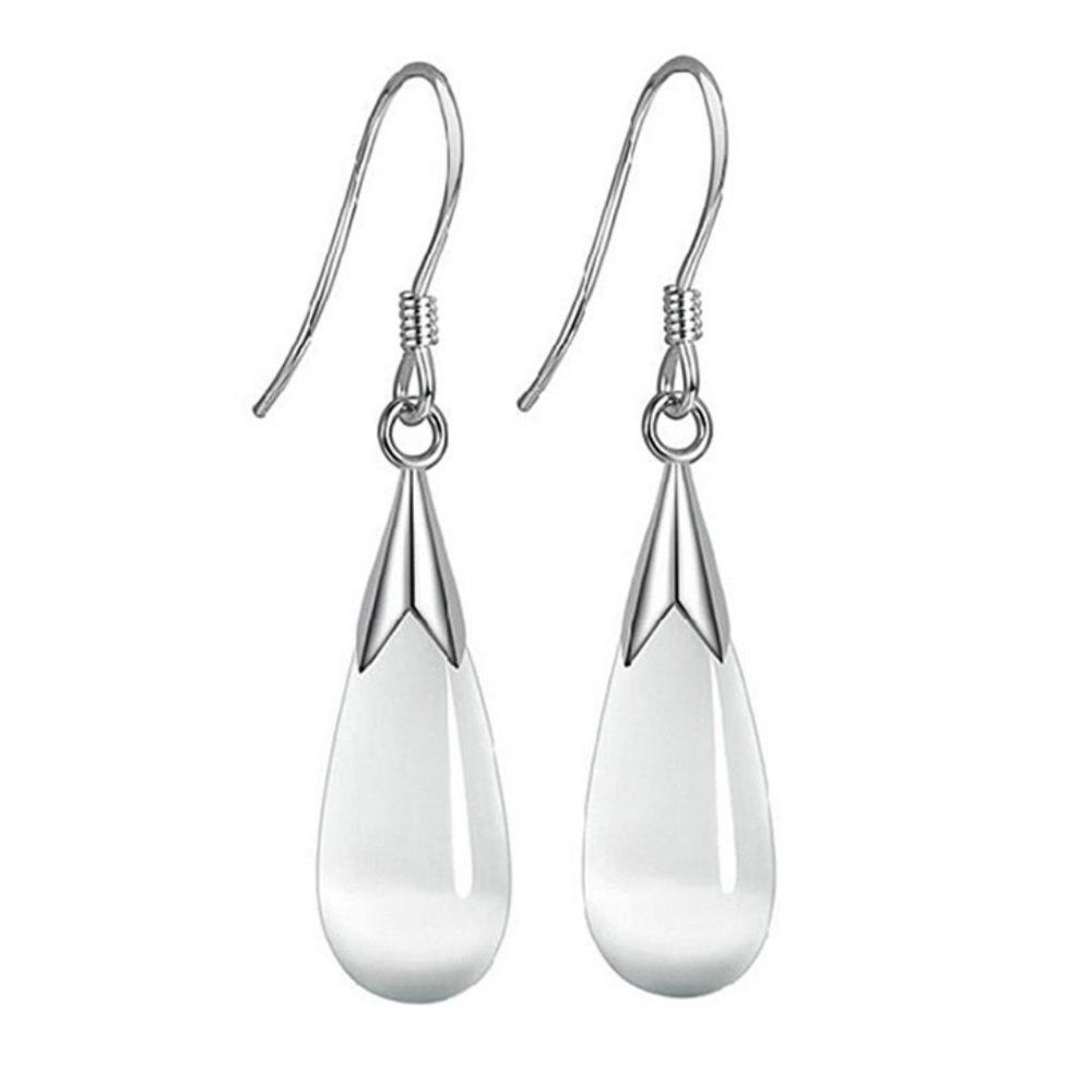 Water Drop Opal Earrings